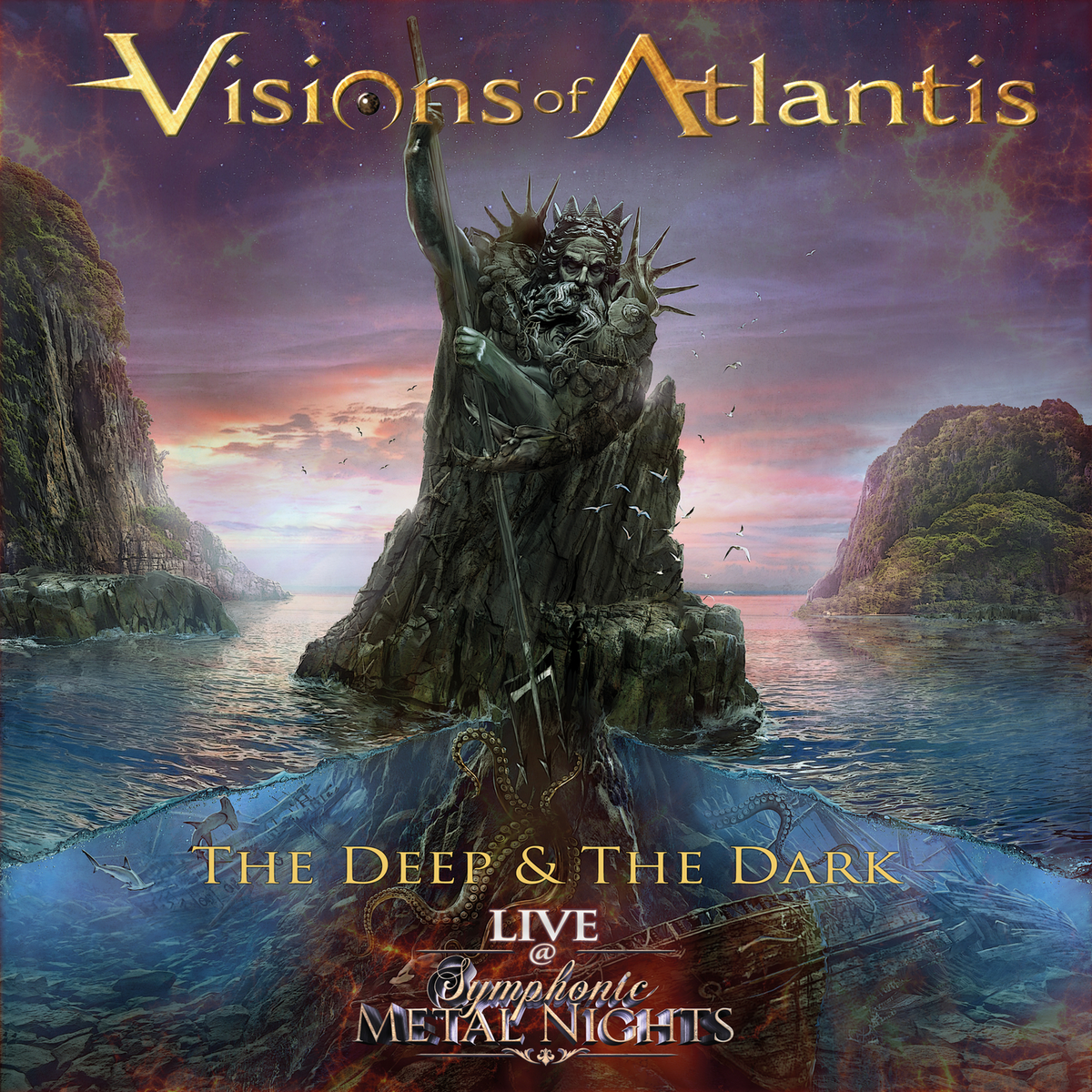 VISIONS OF ATLANTIS  - DEEP & THE DARK: LIVE @ SYMPHONIC METAL