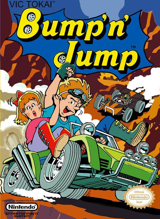BUMP 'N' JUMP  - NES