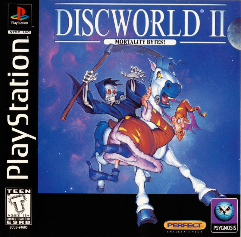 DISCWORLD II: MORTALITY BYTES  - PS1