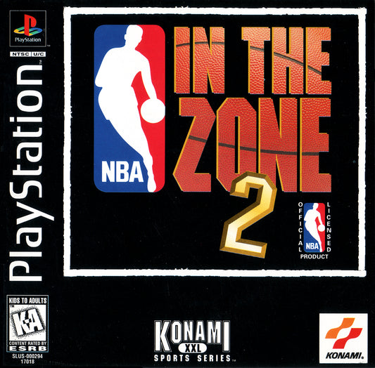 NBA IN THE ZONE 2  - PS1