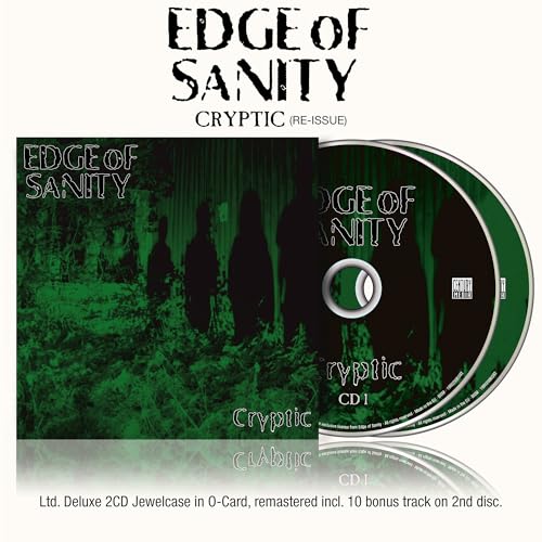 EDGE OF SANITY - CRYPTIC (RE-ISSUE) (LIMITED DELUXE JEWELCASE) (CD)