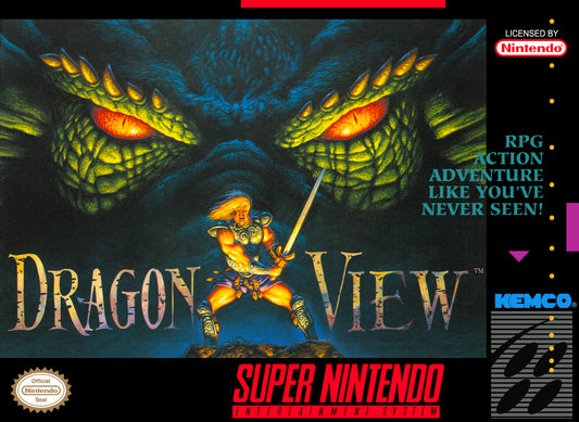 DRAGON VIEW  - SNES