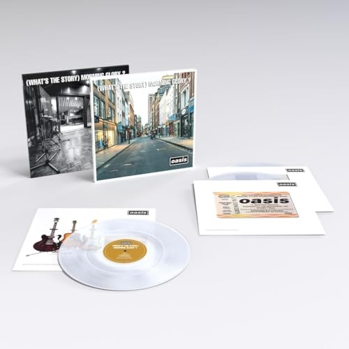 OASIS - (WHAT'S THE STORY) MORNING GLORY? (30TH ANN. DLX ED) (INDIE EXCLUSIVE 3LP 'CAST NO SHADOW' INSPIRED CRYSTAL CLEAR VINYL) (???) [ANALOG]