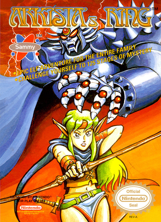 ARKISTA'S RING  - NES