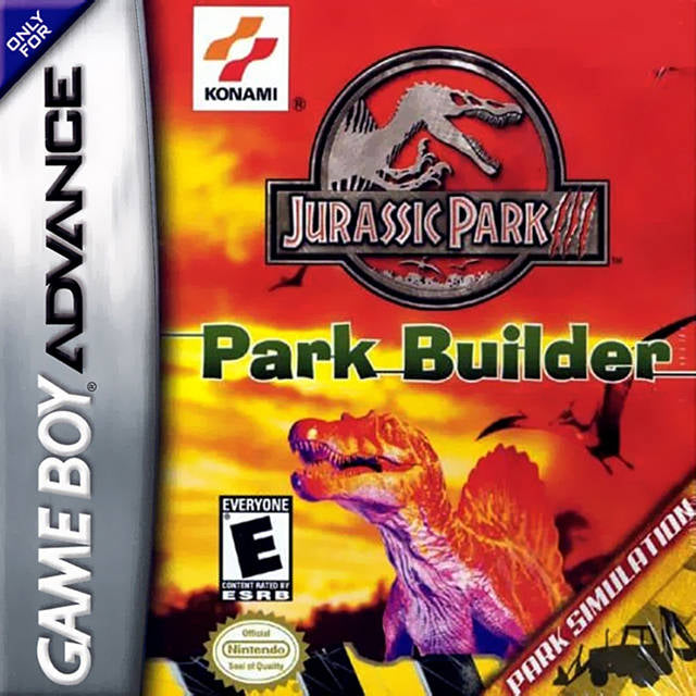 JURASSIC PARK III: PARK BUILDER  - GBA
