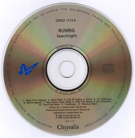 RUNRIG  - SEARCHLIGHT