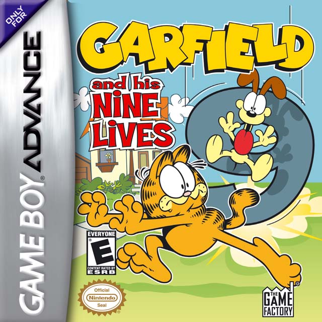 GARFIELD & HIS NINE LIVES  - GBA