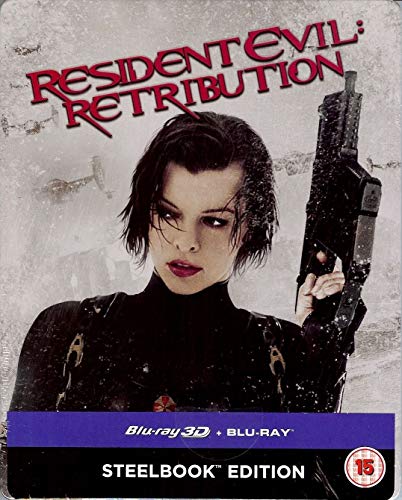 RESIDENT EVIL: RETRIBUTION 3D - BLU-3D-STEELBOOK-INC. BLU COPY