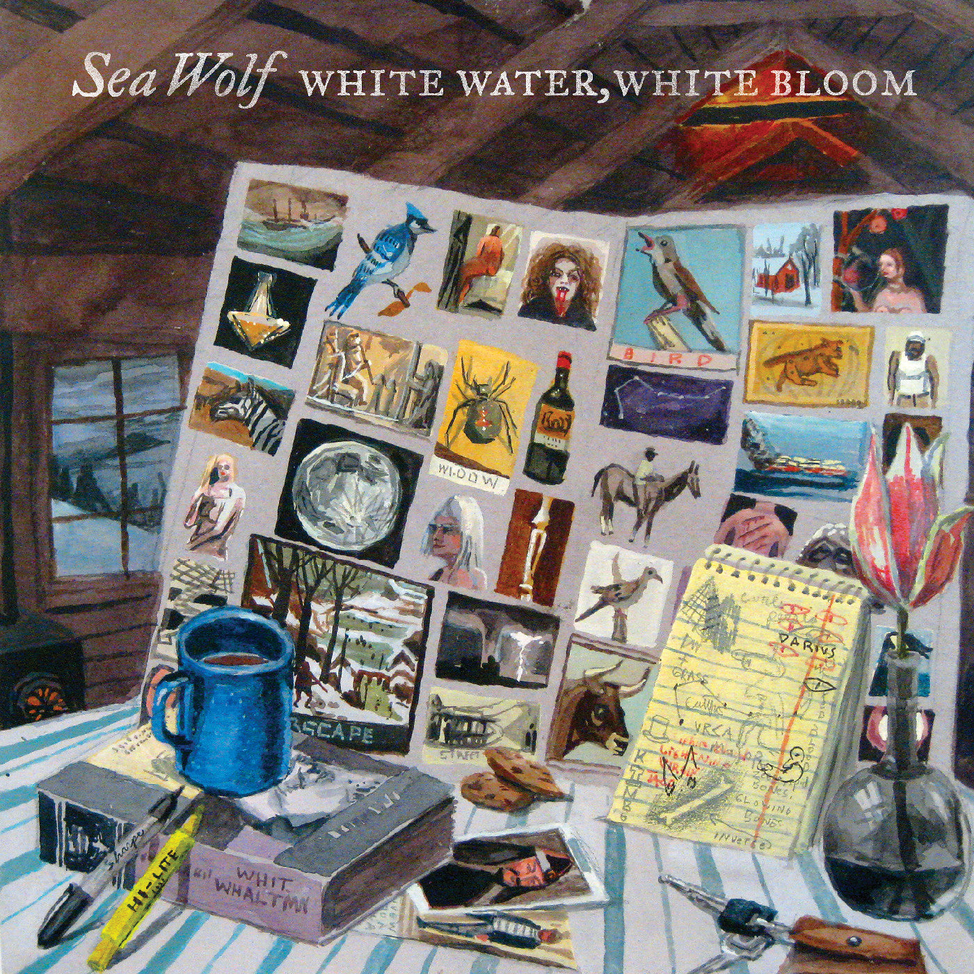 SEA WOLF - WHITE WATER, WHITE BLOOM (WHITE CD)