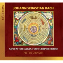 PIETER DIRKSEN - JS BACH: SEVEN TOCCATAS FOR HARPSICHORD [CD]