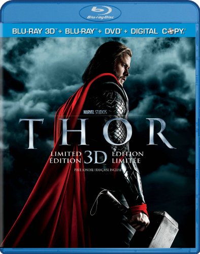 THOR (MOVIE) - BLU-3D-INC. BLU & DVD COPY (LIMITED EDIT