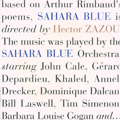 ZAZOU, HECTOR - SAHARA BLUE