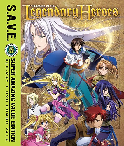 THE LEGEND OF THE LEGENDARY HEROES - THE COMPLETE SERIES - S.A.V.E. [BLU-RAY + DVD]