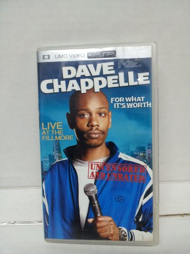CHAPPELLE, DAVE - PSP-UMD-FOR WHAT IT'S WORTH: LIVE AT THE