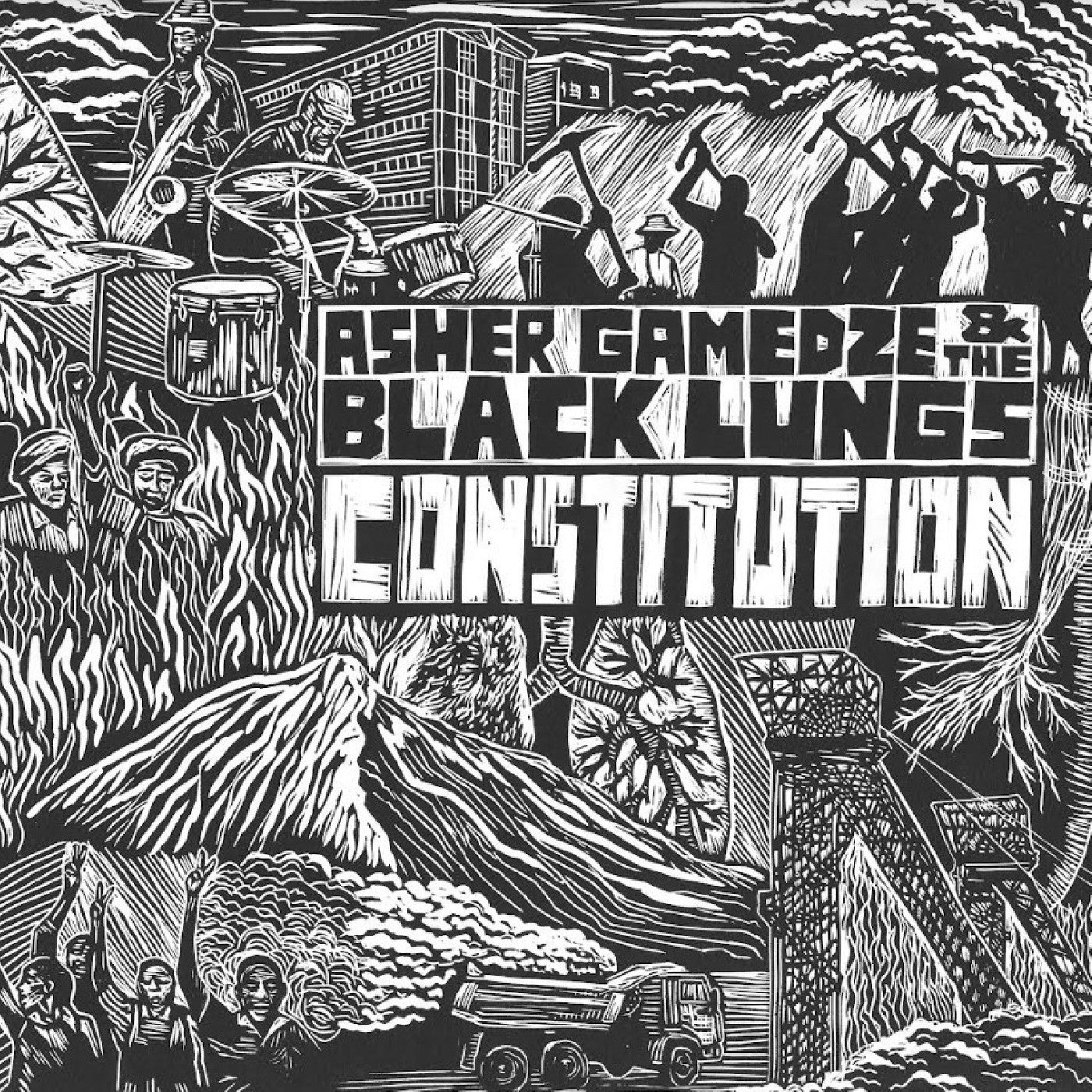 GAMEDZE, ASHER & THE BLACK LUNGS - CONSTITUTION