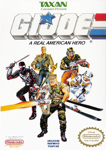 G.I. JOE: A REAL AMERICAN HERO  - NES