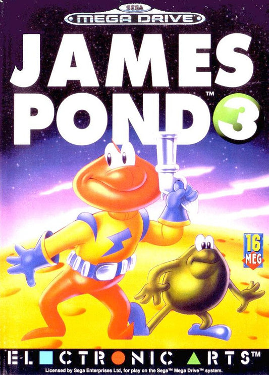 JAMES POND 3: OPERATION STARFISH  - GENESIS