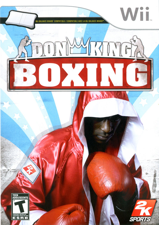 DON KING BOXING (WITH BOXING GLOVES)  - WII