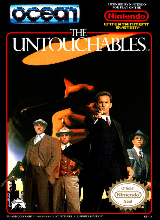 UNTOUCHABLES  - NES (W/BOX)