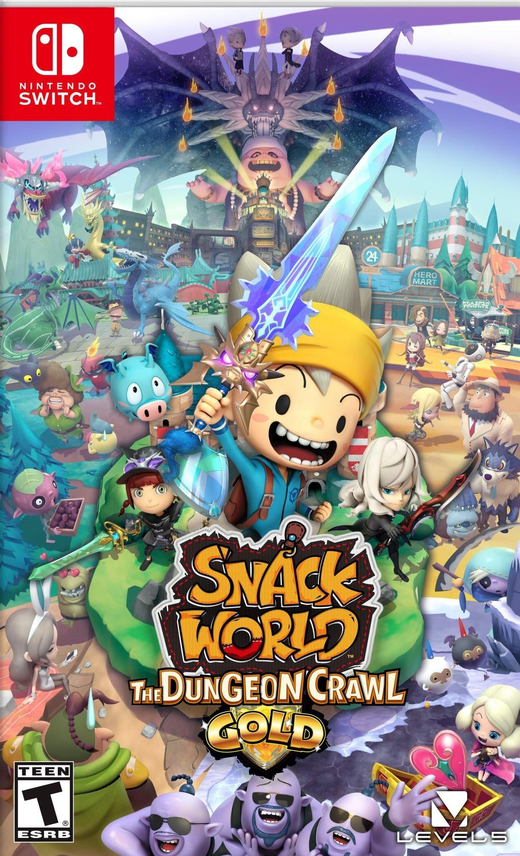SNACK WORLD: THE DUNGEON CRAWL  - SWITCH