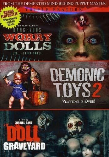 DANGEROUS WORRY DOLLS/DEMONIC TOYS 2/DEM - DVD - TRIPLE FEATURE