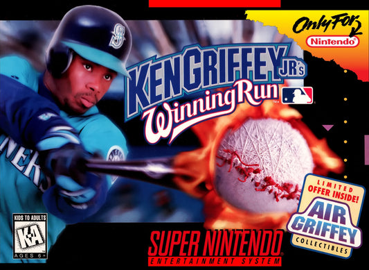 KEN GRIFFEY JR. WINNING RUN  - SNES