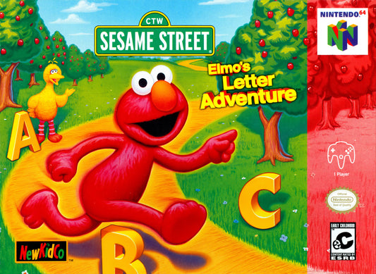 ELMO'S LETTER ADVENTURE  - N64