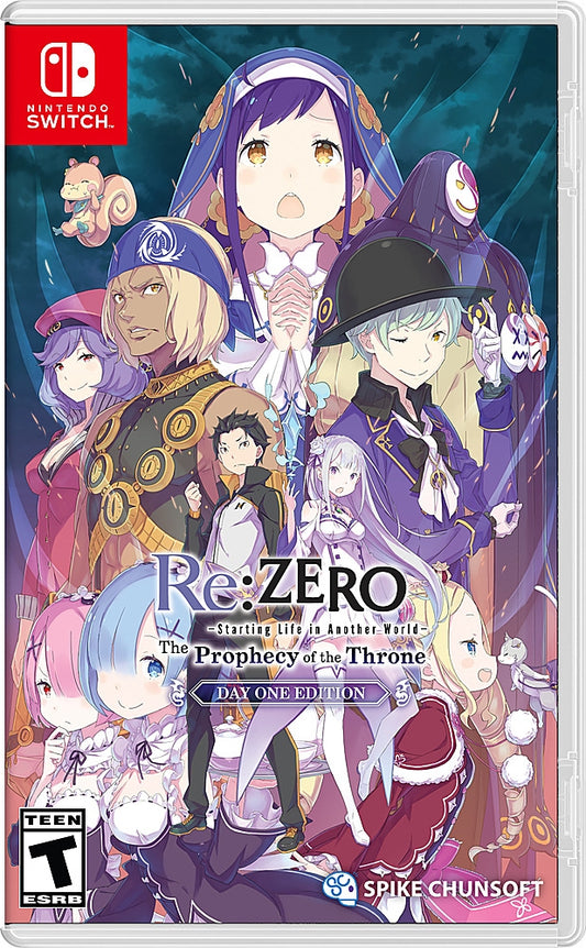 RE:ZERO: PROPHECY OF THE THRONE (DAY 1 E  - SWITCH