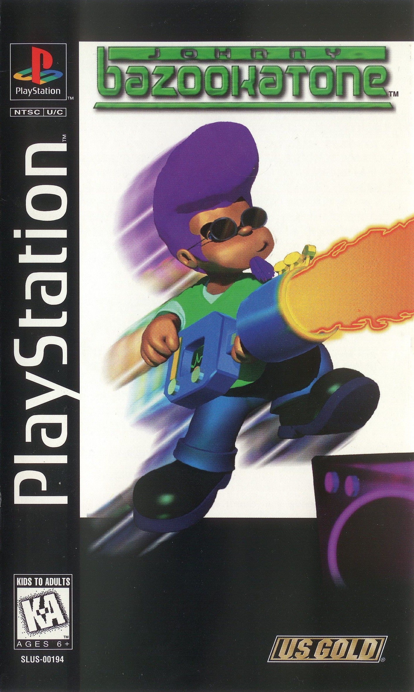 JOHNNY BAZOOKATONE (LONGBOX)  - PS1