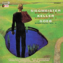 SIEGMEISTER: SYMPHONY NO. 3/GOEB: SYMPHONY NO. 4/KELLER: SYMPHONY NO. 3 [CD]