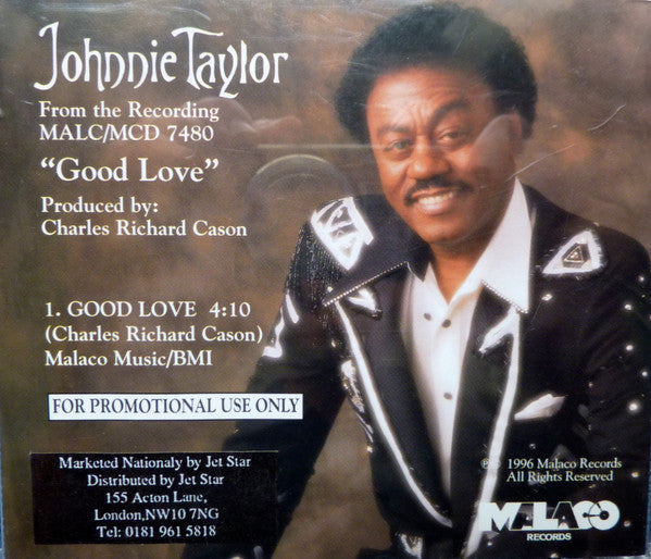 TAYLOR, JOHNNIE  - GOOD LOVE