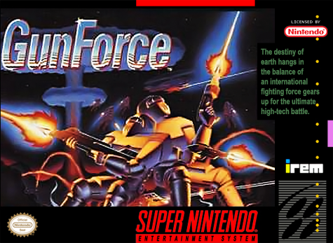 GUNFORCE  - SNES