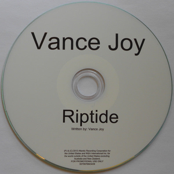 JOY, VANCE  - RIPTIDE (EP)
