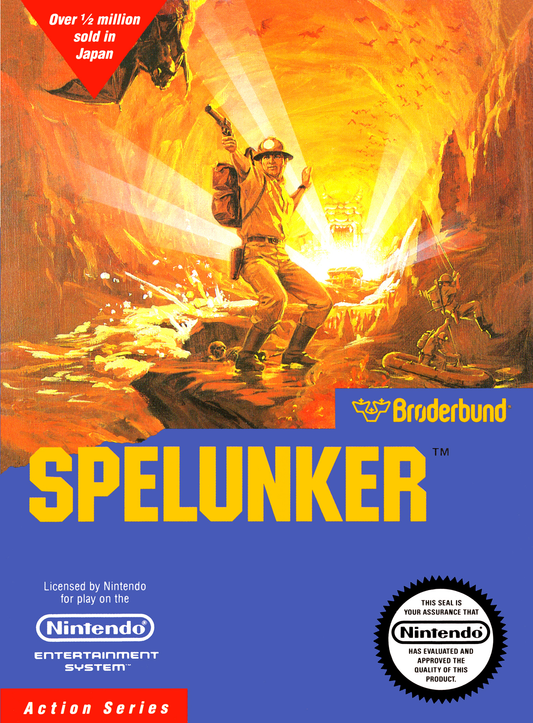 SPELUNKER  - NES (CARTRIDGE ONLY)