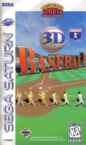 3D BASEBALL  - SATURN