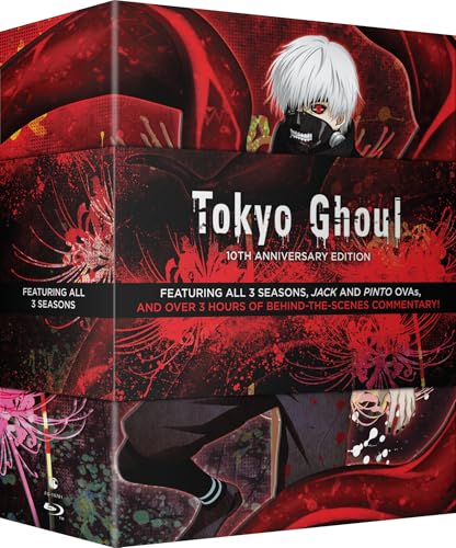 TOKYO GHOUL - COMPLETE SERIES - 10TH ANNIVERSARY BOX SET [BLU-RAY]
