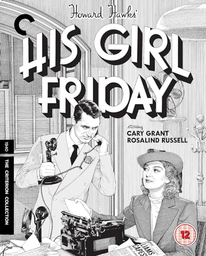 HIS GIRL FRIDAY - BLU-CRITERION COLLECTION-REGION B