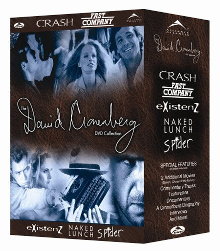 THE DAVID CRONENBERG COLLECTION (CRASH / FAST COMPANY / EXISTENZ / NAKED LUNCH / SPIDER)