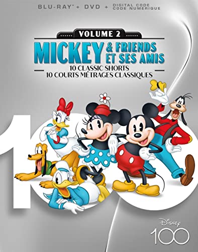 MICKEY & FRIENDS 10 CLASSIC SHORTS: VOL. 2 (HOME VIDEO) [BLU-RAY]