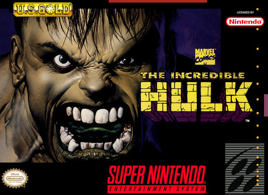 INCREDIBLE HULK  - SNES