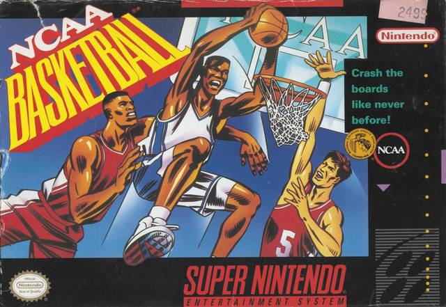 NCAA BASKETBALL  - SNES (W/BOX)