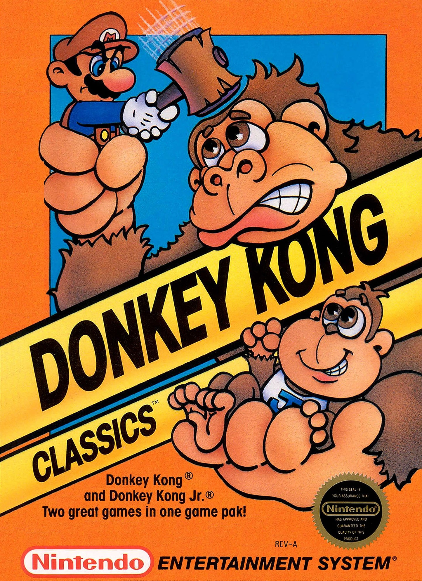 DONKEY KONG CLASSICS  - NES