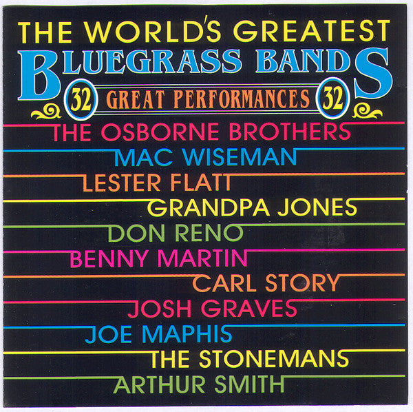 VARIOUS  - WORLD'S GREATEST BLUEGRASS BANDS
