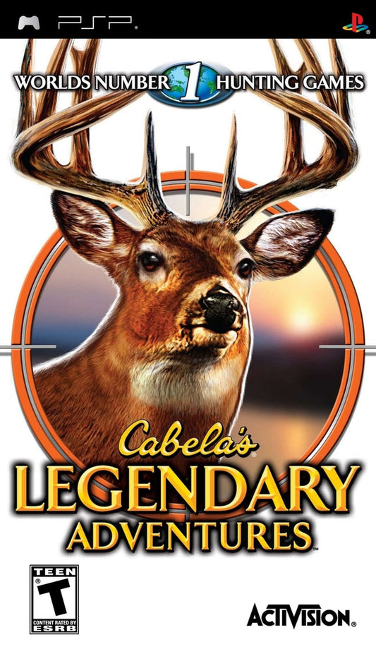 CABELA'S LEGENDARY ADVENTURES  - PSP