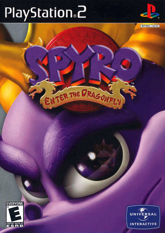 SPYRO: ENTER THE DRAGONFLY  - PS2
