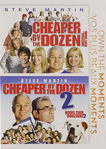 CHEAPER BY THE DOZEN/CHEAPER BY THE DOZE - DVD-2 MOVIE PACK