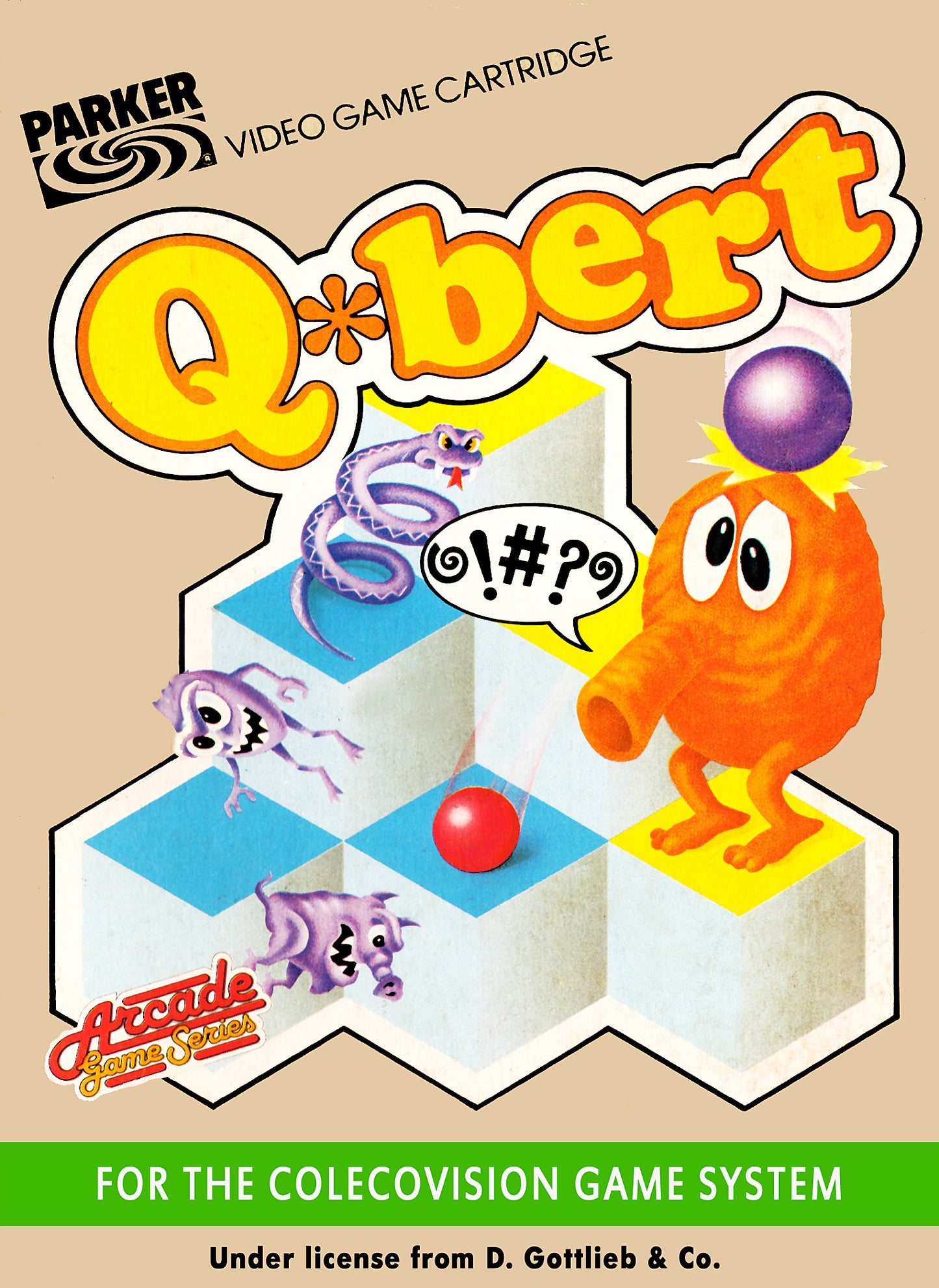 Q*BERT  - COLECO