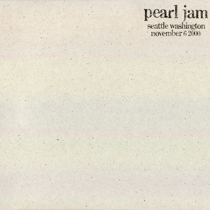 PEARL JAM  - SEATTLE WASHINGTON #72