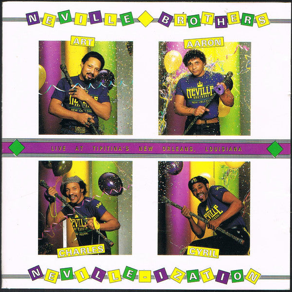 NEVILLE BROTHERS - NEVILLE-IZATION LIVE
