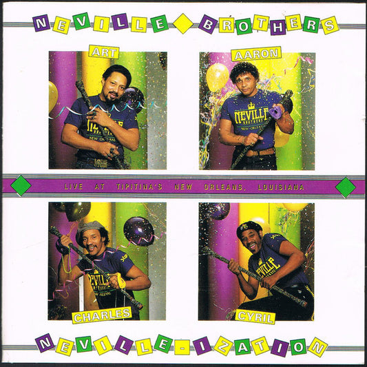 NEVILLE BROTHERS - NEVILLE-IZATION LIVE